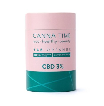 

CANNA TIME, Конопляный чай (тубус), 50 г, 50 г