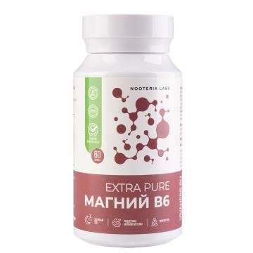 

Nooteria Labs, Магний В6 Extra Pure, капсулы, 60 шт., капсулы, 60 шт.