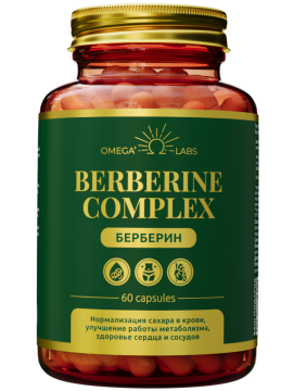

Omega Labs, Берберин, капсулы, 60 шт., капсулы, 60 шт.