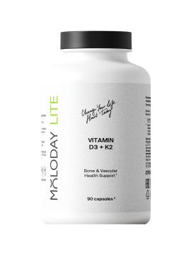 

MOLODAY, Витамин D3 + K2 (МК-7), капсулы, 90 шт., капсулы, 90 шт.