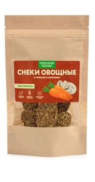 

UFEELGOOD, Снеки овощные с грибами и морковью, 70 г, 70 г