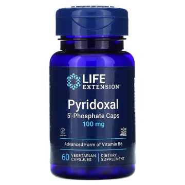 Life Extension Pyridoxal пиридоксаль 5-фосфат капсулы 60 шт 2829₽
