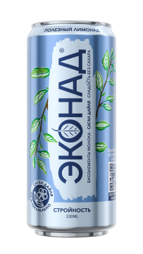 

Эконад, Функциональный полезный лимонад СТРОЙНОСТЬ, с саган-дайля и ревенем, 0,33 мл, 0,33 мл