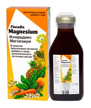 Floradix, Магнезиум, тоник, жидкость, 250 мл