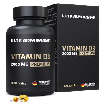 

UltraBalance, Витамин D3 (2000 МЕ), капсулы, 180 шт., капсулы, 180 шт.