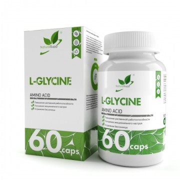 Naturalsupp, L- Глицин, капсулы, 60 шт.