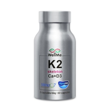 

WellMe, К2 skeleton Ca+D3 (для укрепления скелета и здоровья организма), капсулы, 60 шт., капсулы, 60 шт.