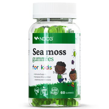 

NDCG, Sea Moss for kids (ирландский мох), со вкусом яблока, жевательные конфеты, 60 шт., 60 шт.