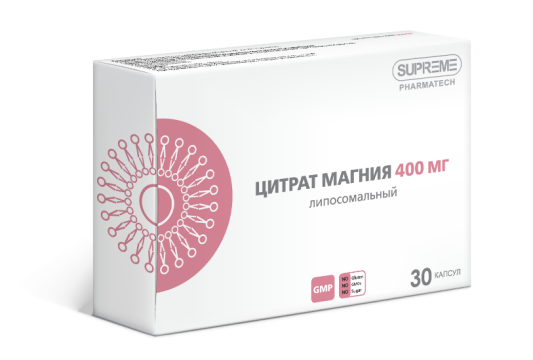 

Supreme Pharmatech, Липосомальный цитрат магния, капсулы, 30 шт., капсулы, 30 шт.