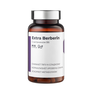 

SOLOWAYS, Берберин + В6, капсулы, 90 шт., капсулы, 90 шт.