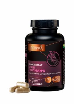 

Арвика, Концентрат Женское здоровье For Woman's, капсулы, 30 шт., капсулы, 30 шт.