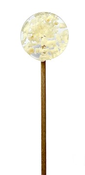 

Lollipops, Леденец на палочке из изомальта с сублимированным кокосом, 1 шт., 1 шт.