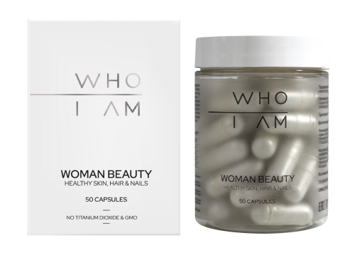 

WHO I AM, Комплекс «Woman beauty», капсулы, 50 шт., капсулы, 50 шт.