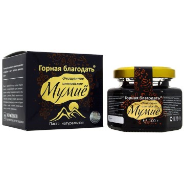 

Мумие, Мумие Алтайское (в стекле), паста, 100 г, 100 г