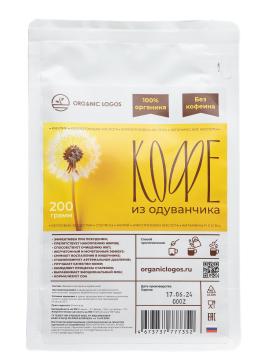 

ORGANIC LOGOS, Кофе из одуванчика, порошок, 200 г, порошок, 200 г