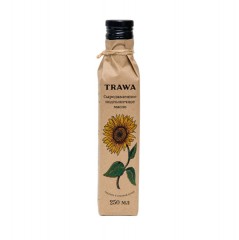 TRAWA, Масло подсолнечное сыродавленное, 250 мл