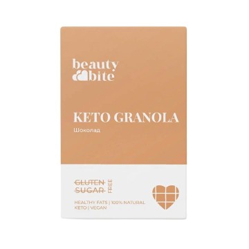 

BeautyBite, Кето-гранола шоколадная, 125 г, 125 г