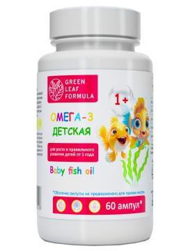 

Green Leaf Formula, Омега-3, ампулы, 60 шт., 60 шт.