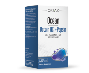 ORZAX, Океан Бетаин + Пепсин, таблетки, 120 шт
