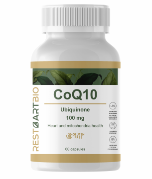 

Restartbio, Коэнзим Q10 (убихинон), капсулы, 60 шт., капсулы, 60 шт.