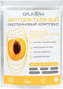 

DOCTOR JIVERA, Фитоактивный протеиновый комплекс, порошок, 400 г, порошок, 400 г
