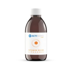 ActiNovo, Липосомальный витамин Д3+К2, жидкость, 100 мл
