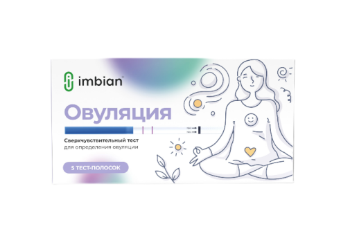 

Imbian, Экспресс-тест «Овуляция (ЛГ)», 1 шт., 1 шт.