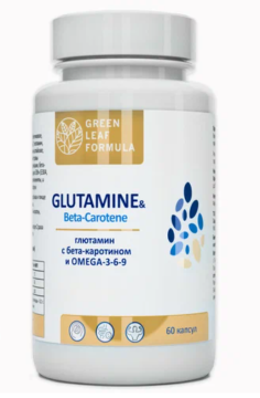 Green Leaf Formula Глутамин капсулы 60 шт 869₽