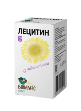 

BioMagic Food, Лецитин (из подсолнечника), капсулы, 180 шт., капсулы, 180 шт.