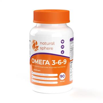 

NATURALSPHERE, Омега 3-6-9, капсулы, 90 шт., капсулы, 90 шт.